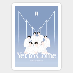 Yet To Come The Most Beautiful Moment Sticker